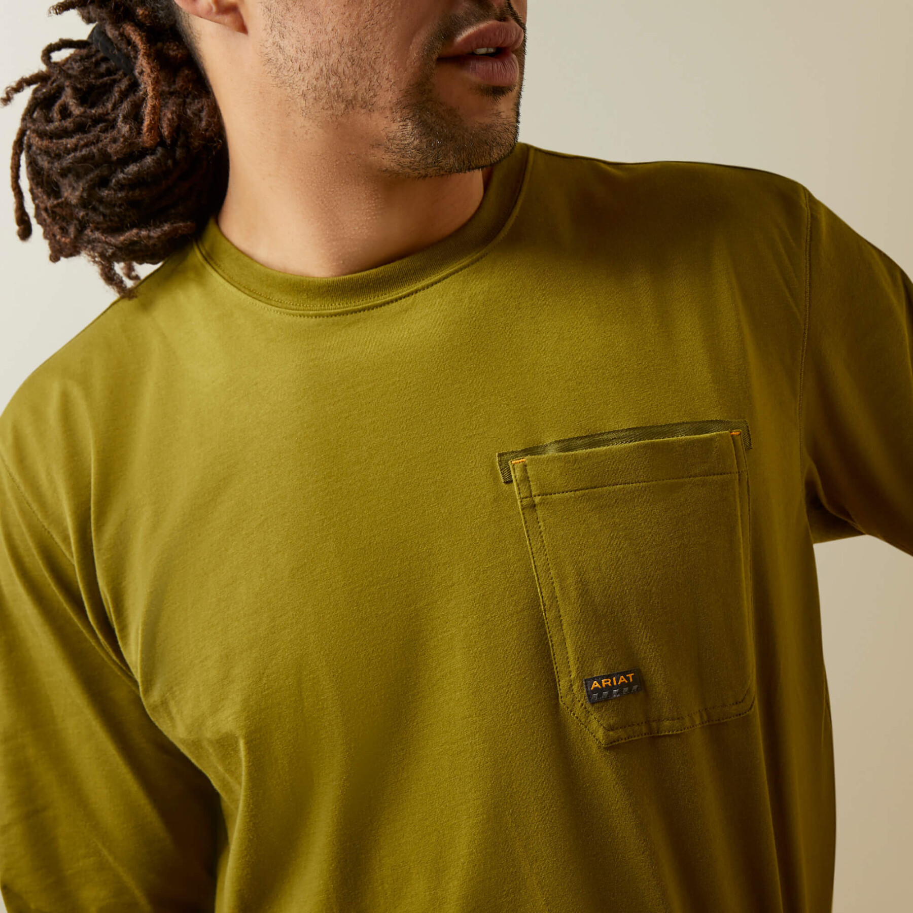T-shirt manches longues Ariat Rebar Workman Logo