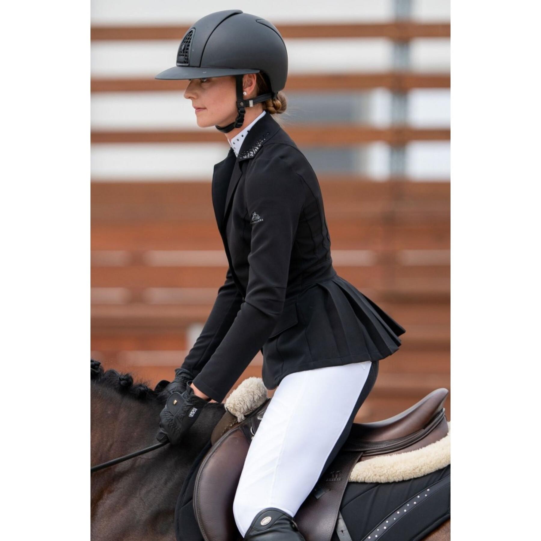 Veste équitation de concours équestre femme Cavalliera Diva purity