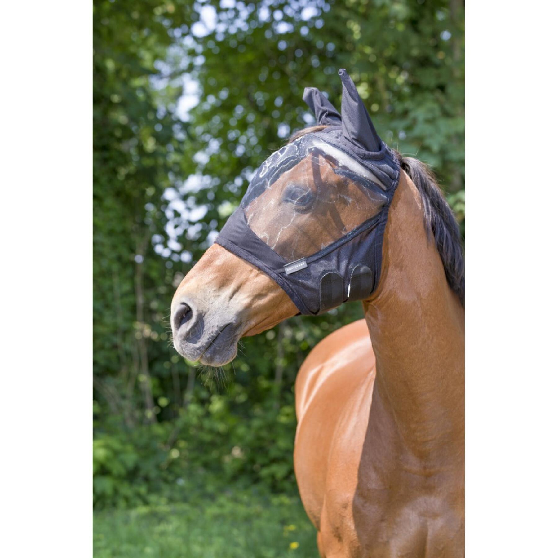 Masque anti-mouches pour cheval Equithème RipStop