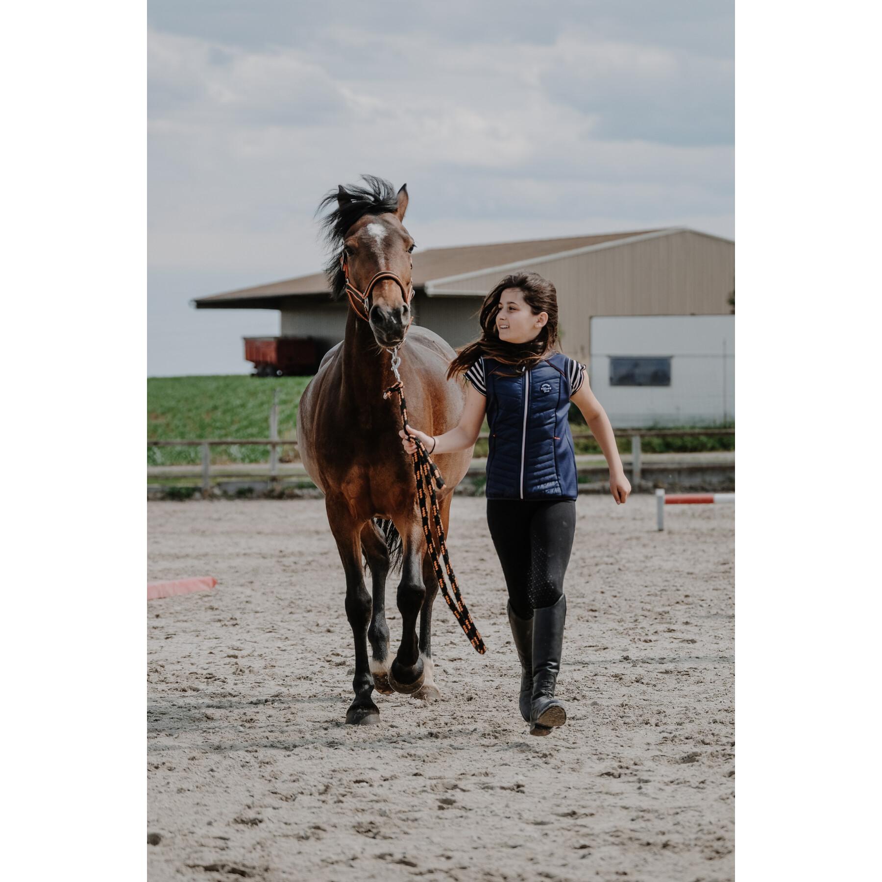 Gilet équitation hybride fille Equithème Luna