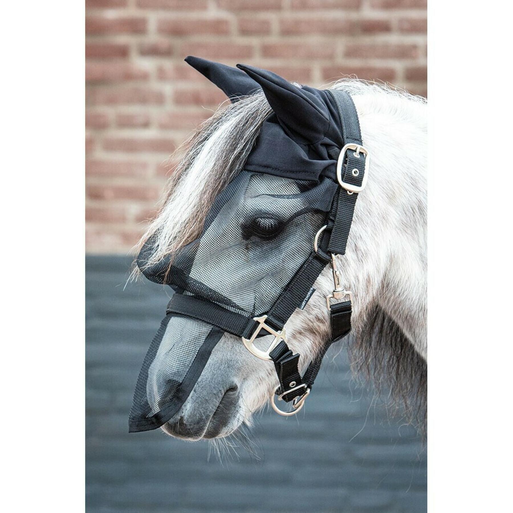 Licol anti-mouches avec oreilles pour cheval Harry's Horse