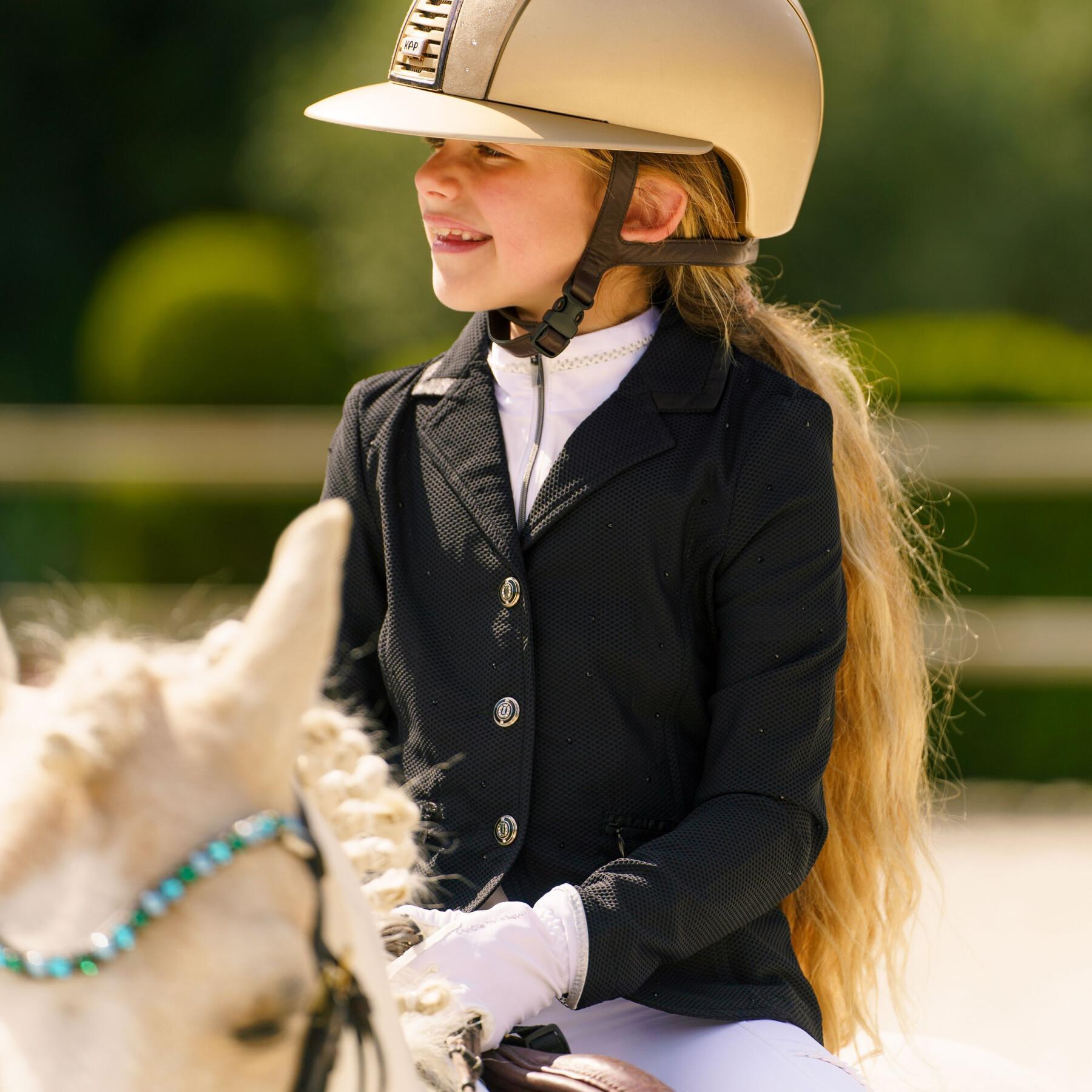 Veste de concours équitation fille Imperial Riding Air Mesh Brillant