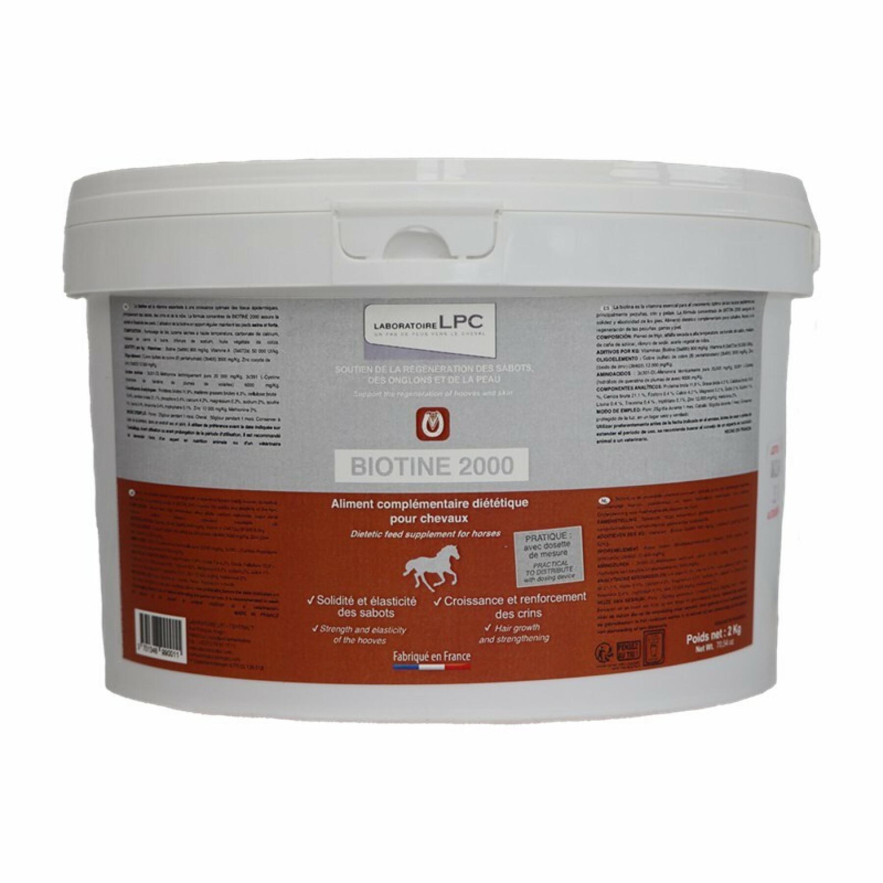 Biotine pour cheval pot de 2 kg Lpc