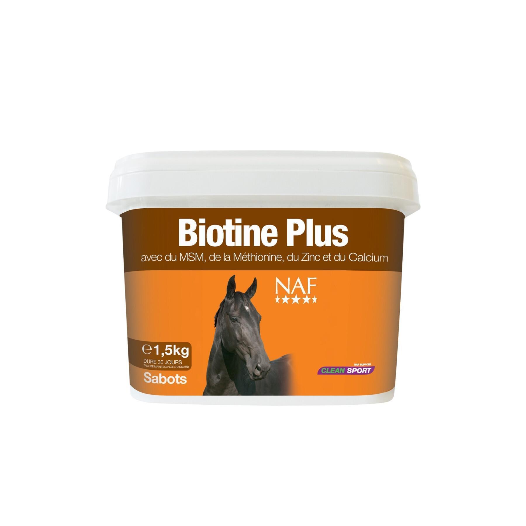 Complément soutien articulaire cheval NAF Biotine