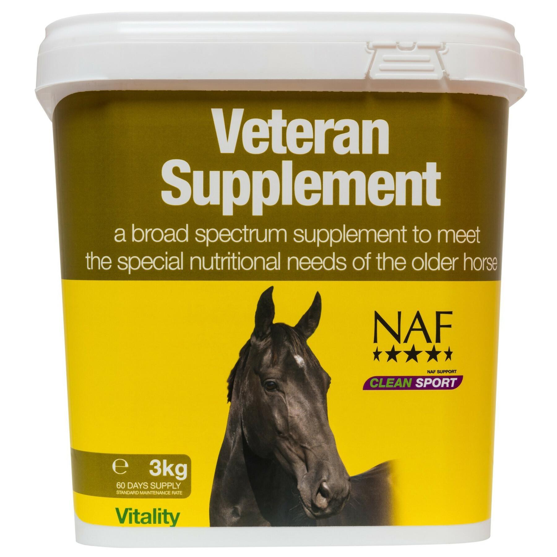 Complément alimentaire pour cheval âgé NAF A