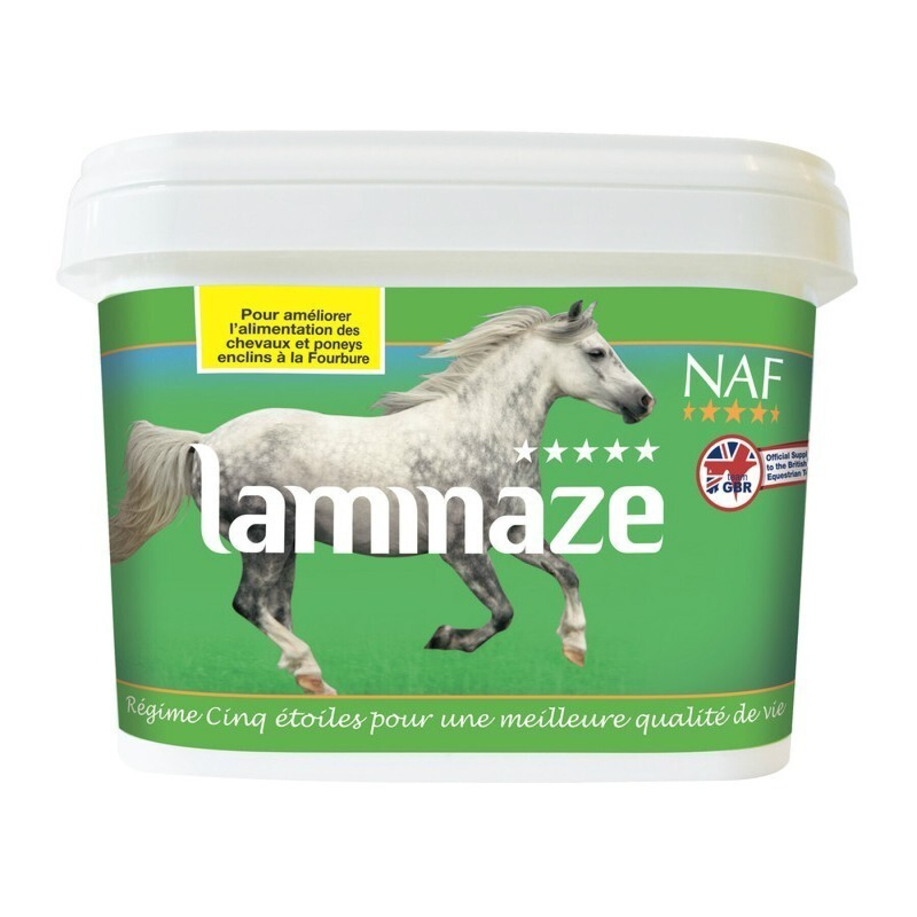 Complément alimentaire performance pour cheval NAF Laminaze Pellet