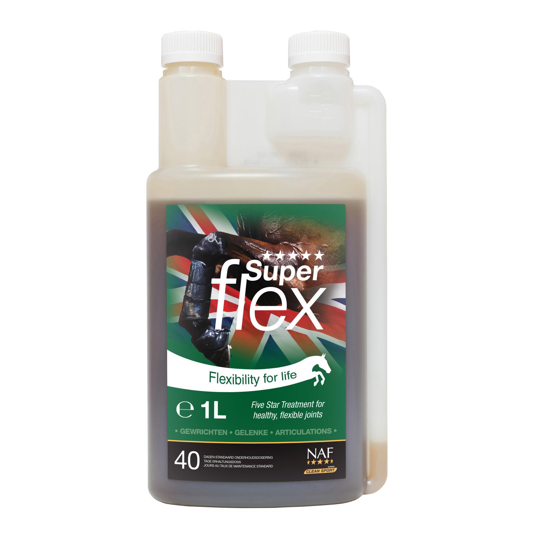 Complément alimentaire soutien articulaire cheval NAF Superflex Liquid