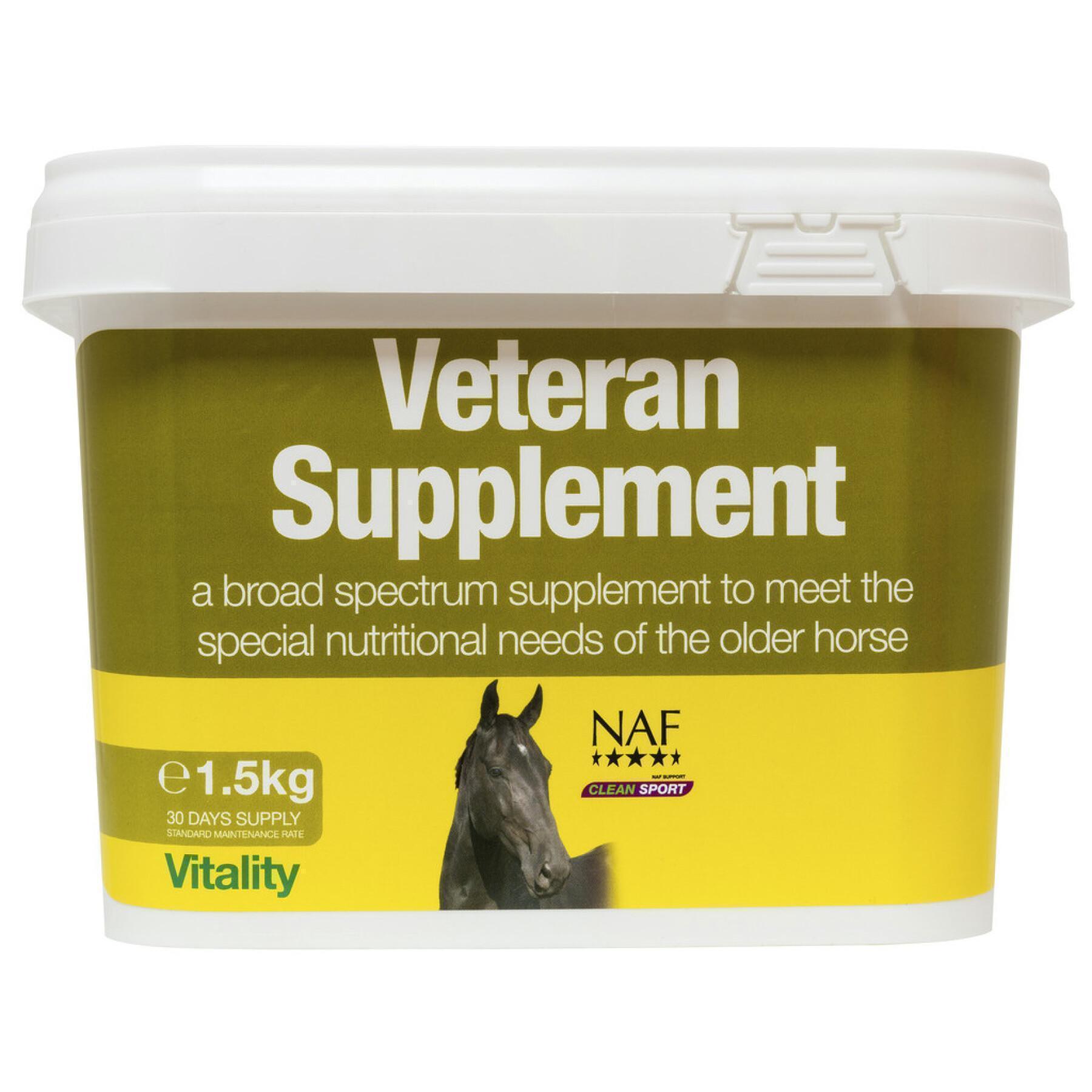 Complément alimentaire pour cheval âgé NAF Veteran Supplement