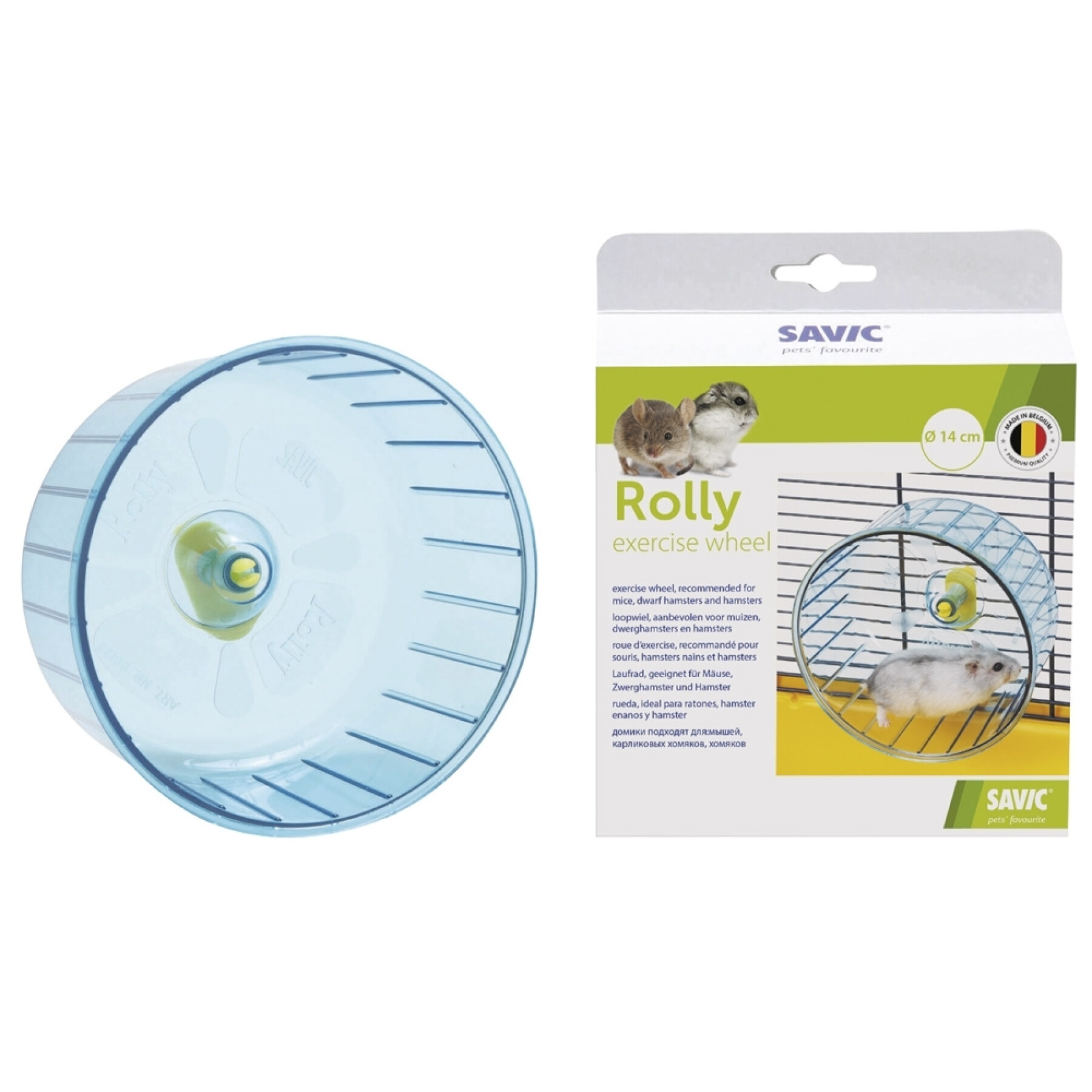 Roues pour hamster Nobby Pet Rolly Wheel