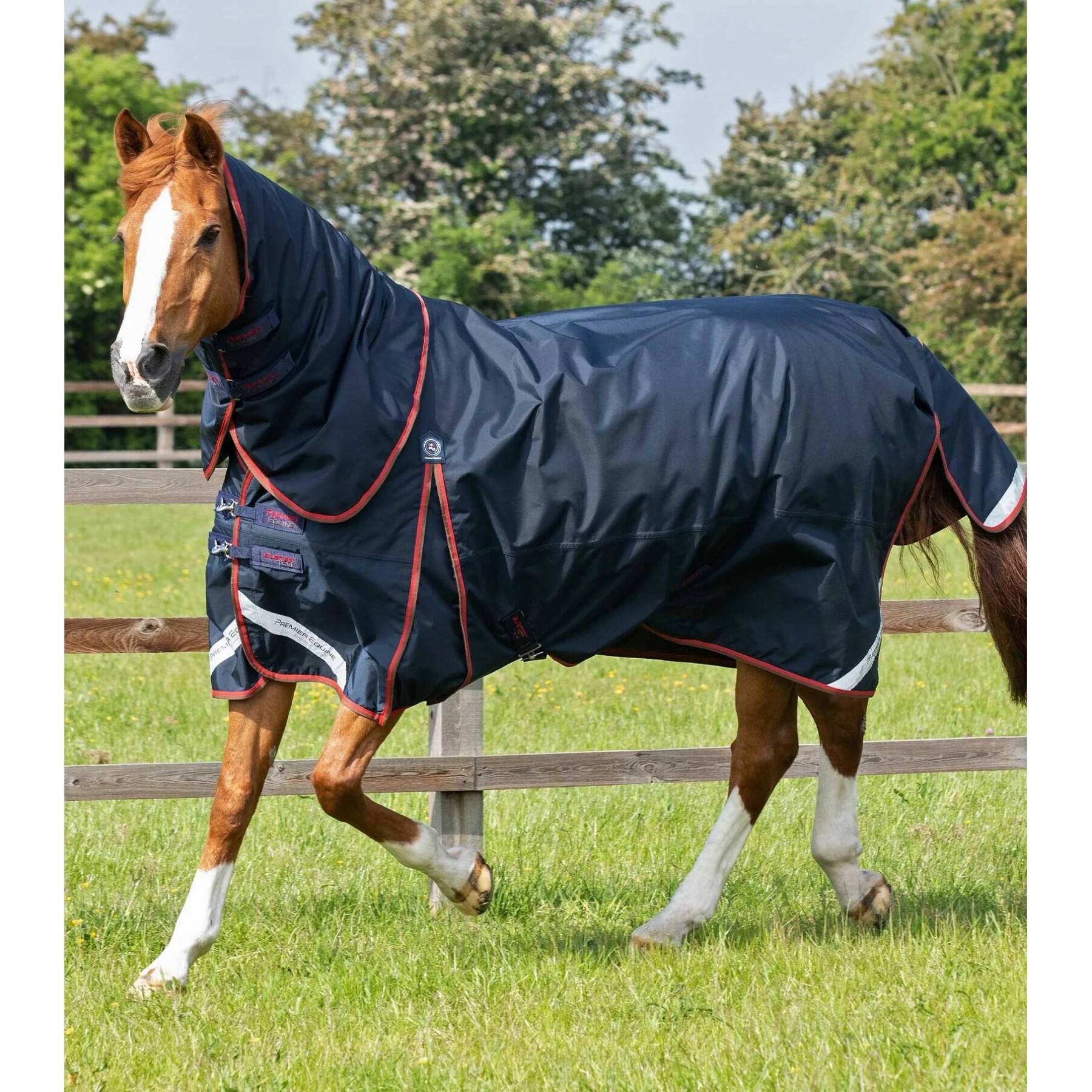 Couverture d'extérieur imperméable pour cheval avec couvre-cou Premier  Equine Buster 150 g - Couvertures d'extérieur - Textile - Cheval