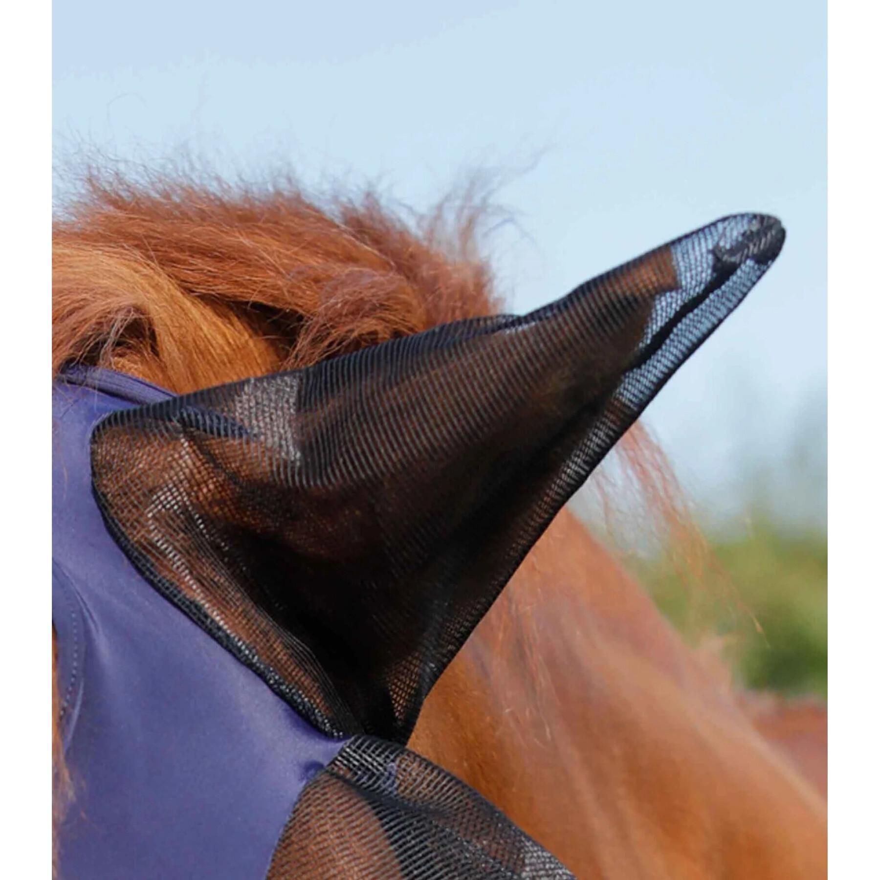 Masque anti-mouches pour cheval Premier Equine Comfort Tech Lycra