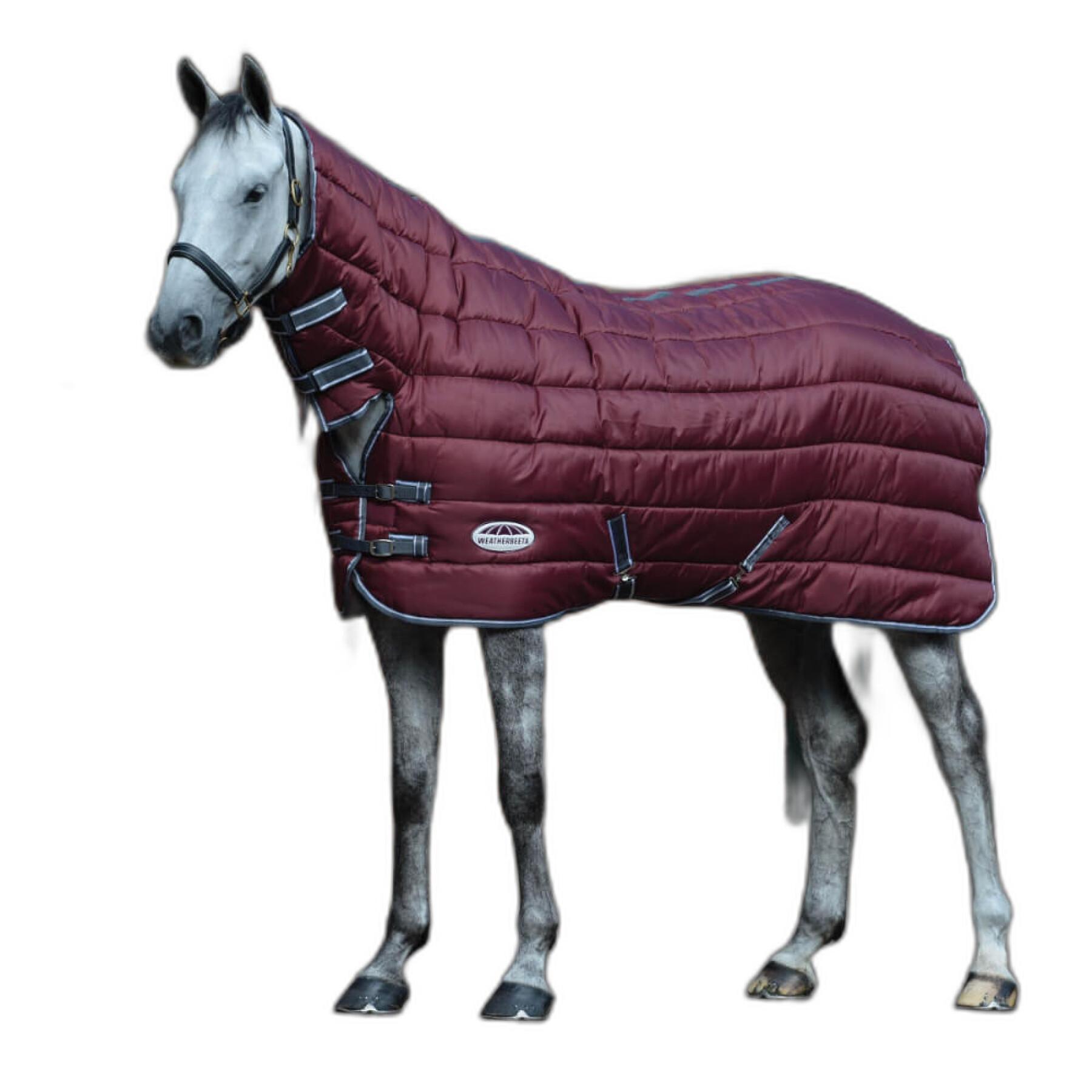 Couverture d'écurie pour cheval couvre-cou détachable Weatherbeeta Comfitec 210D Channel Quilt Combo