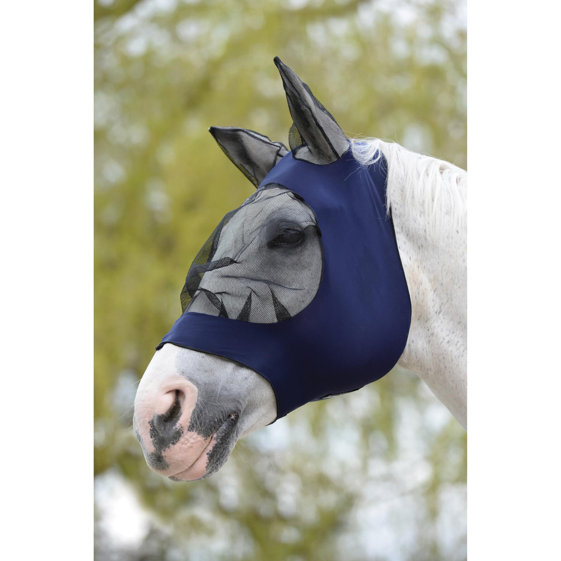 Masque anti-mouches extensible des yeux et oreilles pour cheval Weatherbeeta
