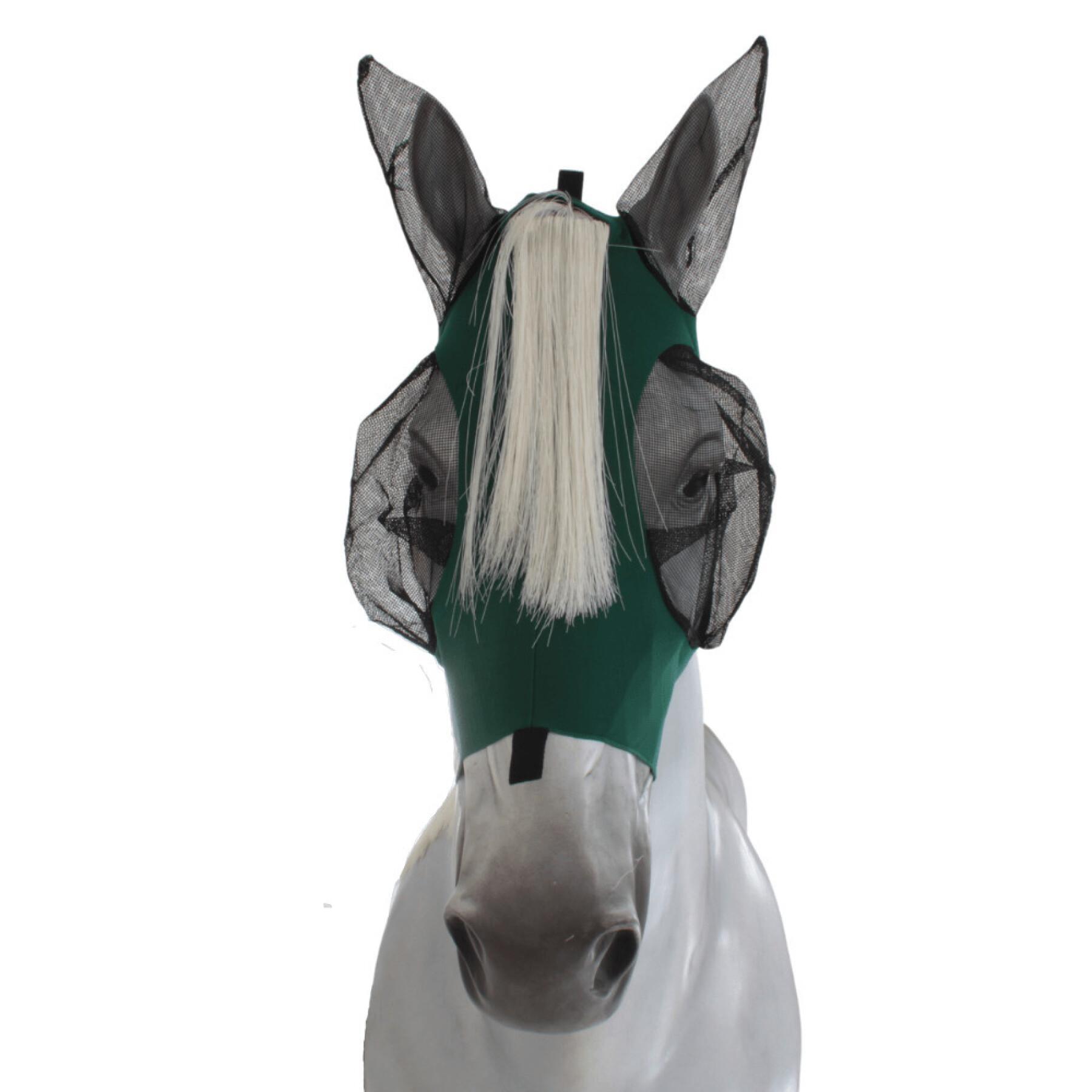 Masque anti-mouches extensible des yeux et oreilles pour cheval Weatherbeeta Deluxe Bug
