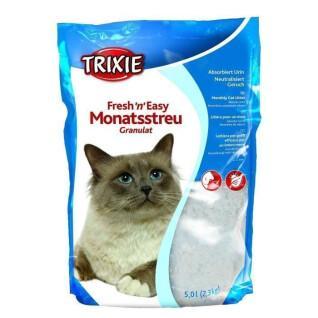 Lot de 7 pour chat en granule de silicate Trixie Simple'n'Clean