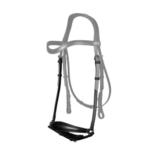 Muserolle cheval allemande avec fermeture Dy’on Pull Back Mat