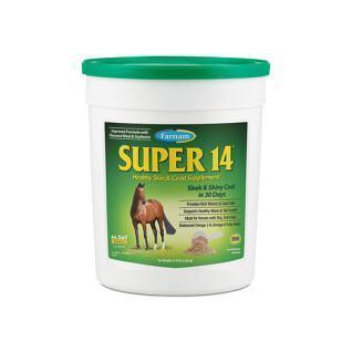 Complément alimentaire beauté pour cheval Farnam Super 14