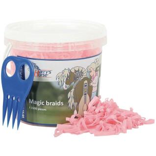 Bandage élastique pour cheval Harry's Horse Magic braids, pot