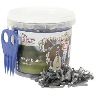 Bandage élastique pour cheval Harry's Horse Magic braids, pot