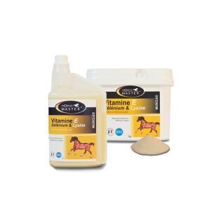 Vitamines E - selenium - lysine - poudre pour cheval Horse Master