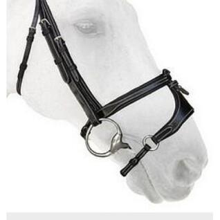 Muserolle cheval amovible Silver Crown X-Nose