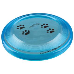 Lot de 3 frisbees pour chien apte au tournoi en plastique Trixie