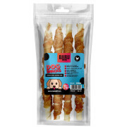Friandise pour chien peau de bœuf stick avec poulet BUBU Pets