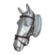 Bridons pour cheval muserolle combinée avec noseband amovible Cavaletti Soft