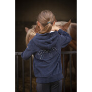 Sweatshirt équitation à capuche fille Eden By Penelope Capu Towel