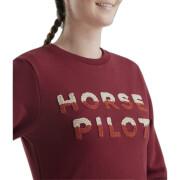 Sweatshirt équitation femme Horse Pilot Team