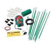 Lot de 30 kit pour clôture électrique clips métalliques inox Kerbl