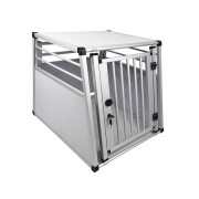Cage de transport de voiture pour chien double aluminium Nobby Pet Nouveau Design